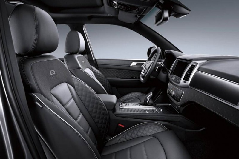Новый SsangYong Rexton 2021 получил массивную решетку радиатора 5 Новый SsangYong Rexton 2021 получил массивную решетку радиатора
