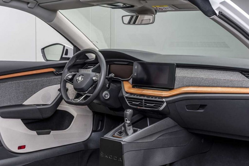 Отделку салона новой Skoda Octavia выполнили из сахарной свеклы и тростника 1 Отделку салона новой Skoda Octavia выполнили из сахарной свеклы и тростника