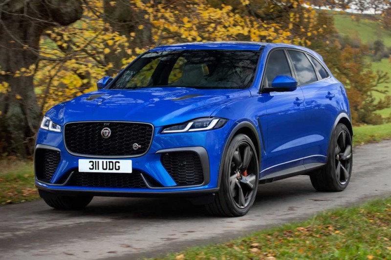 Британцы презентовали Jaguar F-Pace SVR 2021: кроссовер поехал быстрее