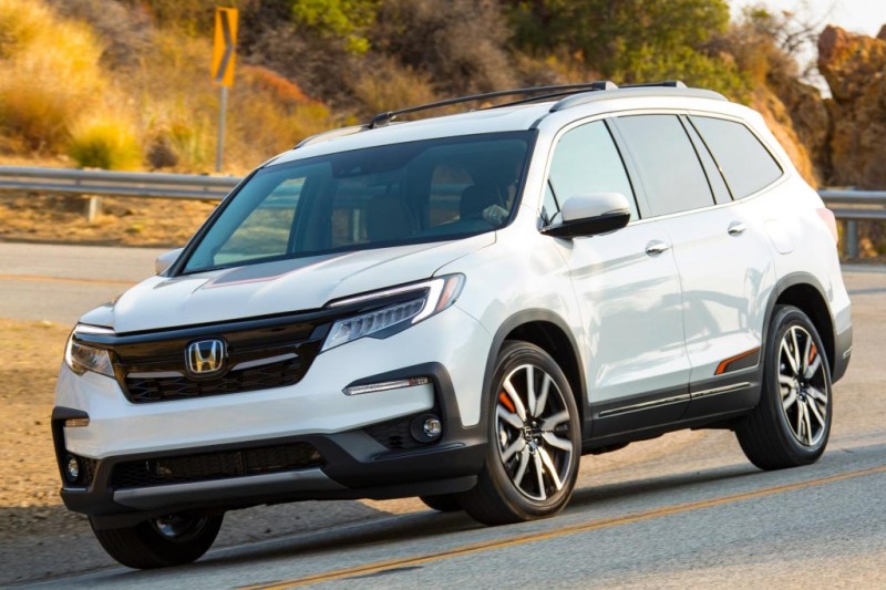 Honda Pilot 2021: фото и цена, характеристики большого кроссовера
