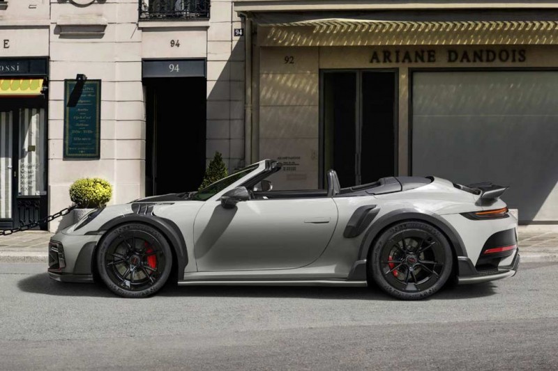 Кабриолет Porsche 911 Turbo получил модификацию GTstreet R от ателье TechArt
