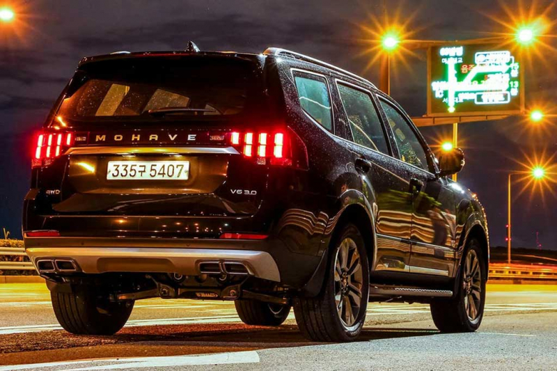 KIA Mohave 2021: подробности о рестайлинговой машине 3 KIA Mohave 2021: подробности о рестайлинговой машине