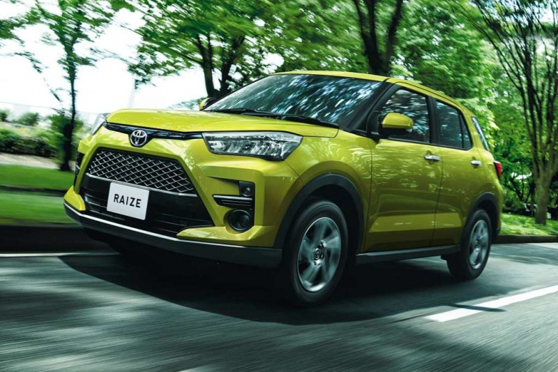 Toyota Raize: самый компактный кроссовер японской марки