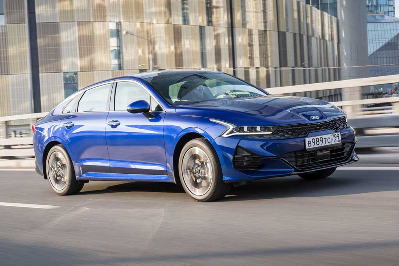 KIA K5 2021 в России: обзор нового поколения Оптимы переименованной в К5