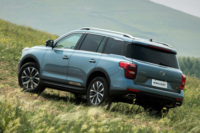 Обзор GAC GS8 2021: цена и комплектации, фото новой модели, характеристики
