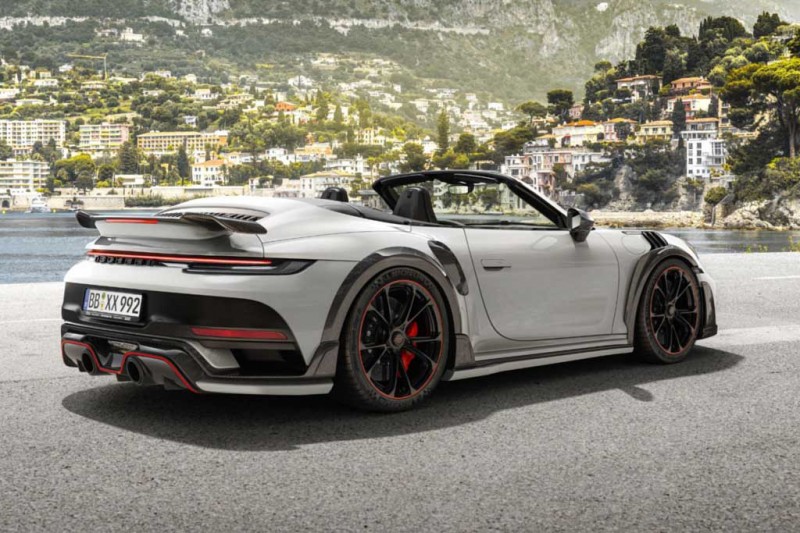 Кабриолет Porsche 911 Turbo получил модификацию GTstreet R от ателье TechArt