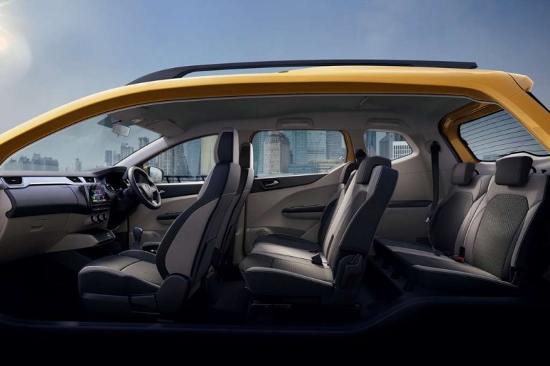 Renault Triber: компактный паркетник на 7 мест