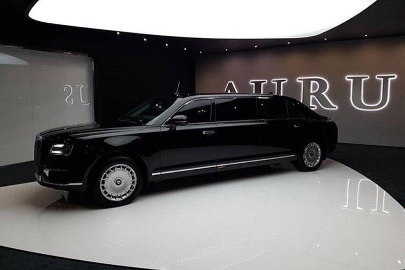 Aurus Senat S600: представительский седан за ₽18 млн.
