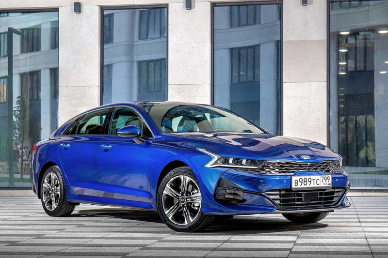 KIA K5 2021 в России: обзор нового поколения Оптимы переименованной в К5