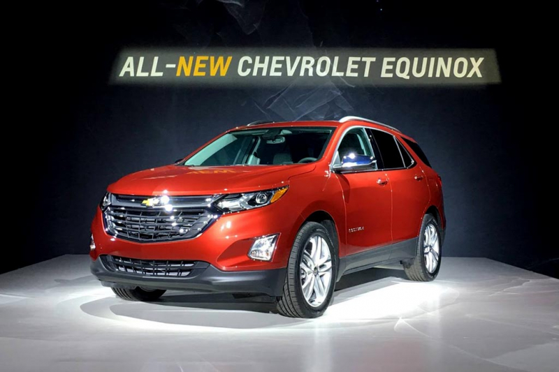 Американцы представили новый Chevrolet Equinox 3