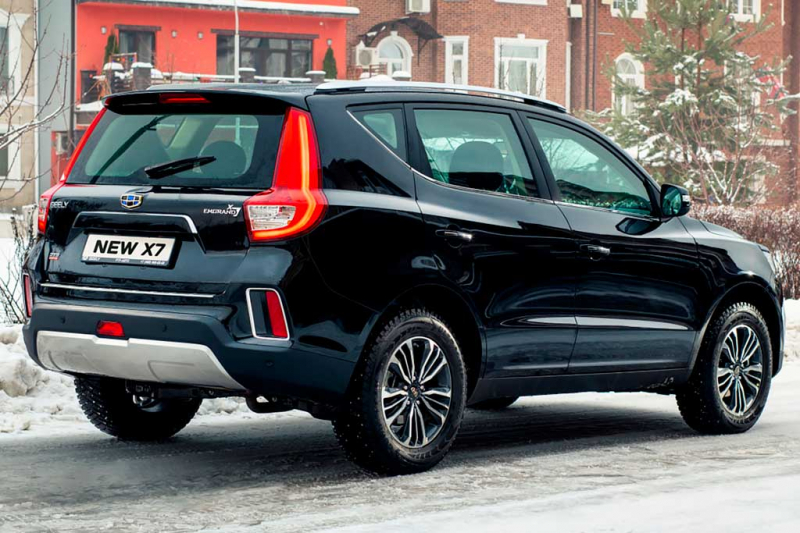 Geely Emgrand X7: цена и комплектации, фото в новом кузове, отзывы владельцев