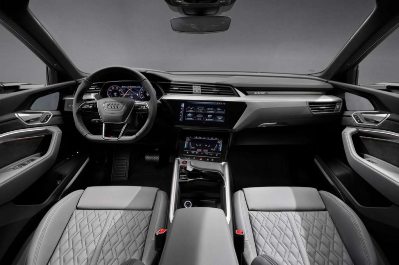 Audi e-tron S: серийный электрокар с тремя электромоторами