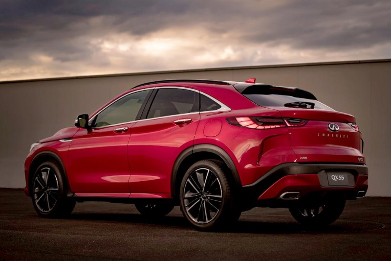Infiniti QX55 2021: идейный наследник легендарного кроссовера FX