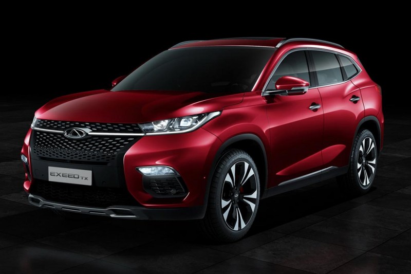 Китайцы презентовали кроссовер Chery Exeed TX 2019