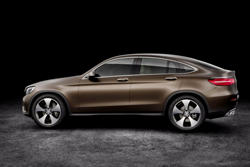 В Нью-Йорке презентовали Mercedes-Benz GLC Coupe