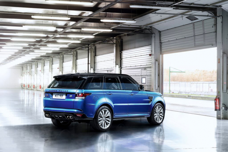Представлен 575-сильный Range Rover Sport SVR