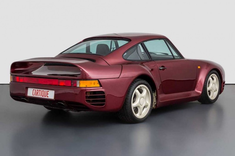 Прототип Porsche 959 выставили на продажу: таких построили всего 12 штук