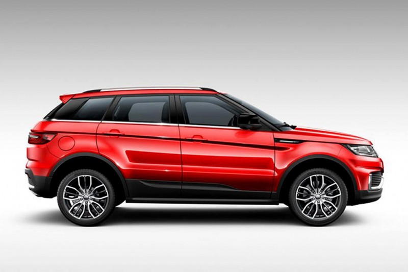 Китайский Landwind X7 скопировал дизайн Evoque