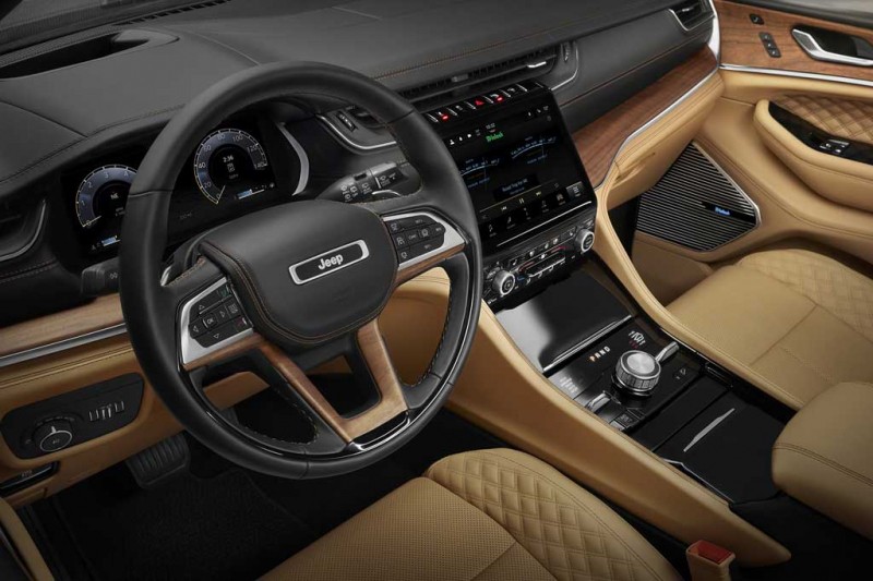 Новое поколение Jeep Grand Cherokee WL: пока в удлиненной версии L