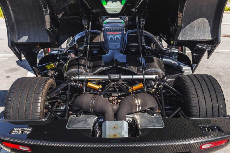 Торги за темно-зеленый Koenigsegg Agera S перешагнули отметку в 70 млн рублей