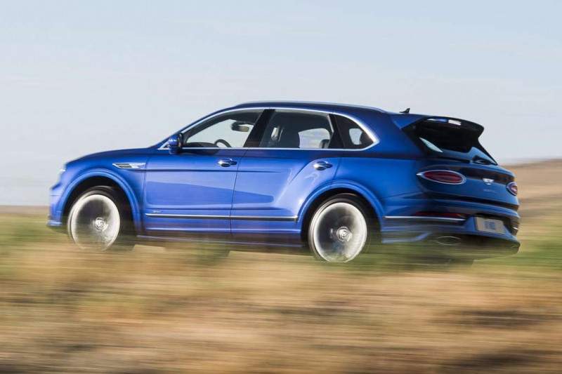 Bentley Bentayga Speed 2021: британцы обновили свой самый быстрый внедорожник