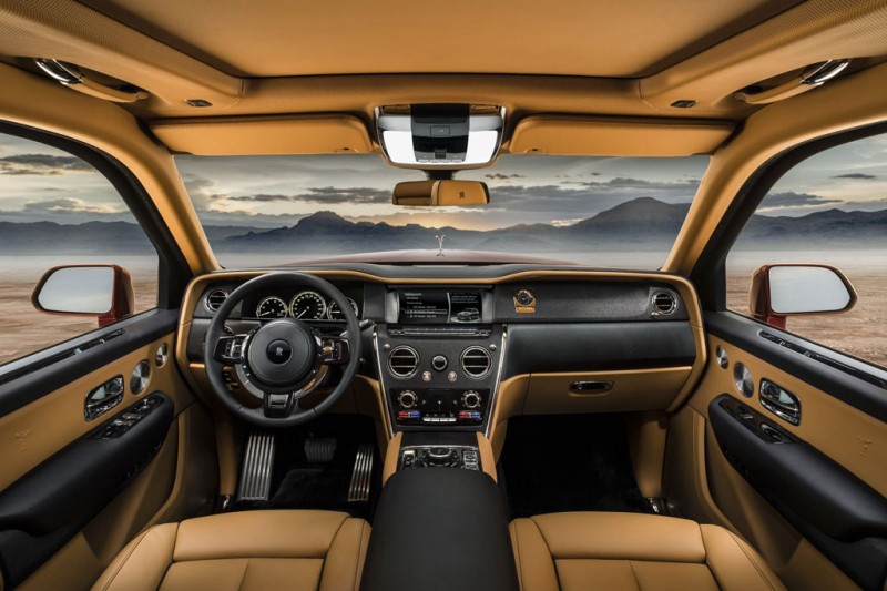 Rolls-Royce Cullinan 2021: роскошный британский внедорожник