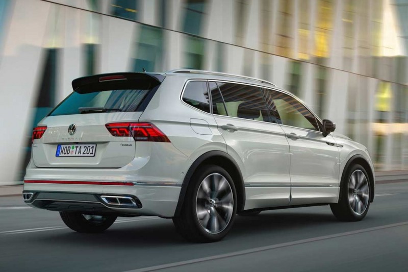 Удлиненный Volkswagen Tiguan Allspace 2021 обновили вслед за обычным Тигуаном