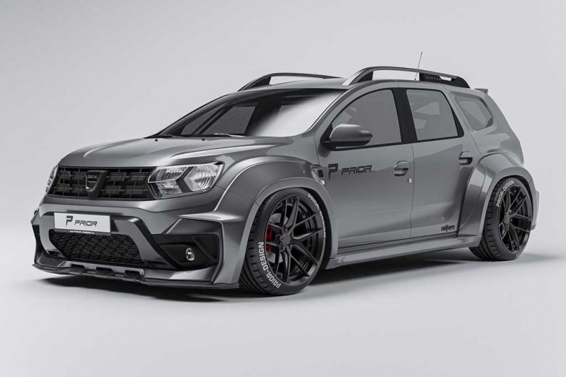 Кроссовер Duster II получил широкий обвес в стиле DTM за 250 000 рублей