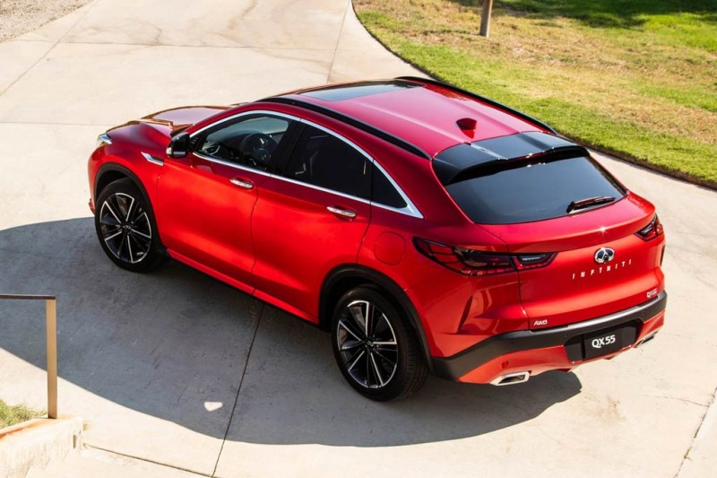 Infiniti QX55 2021: идейный наследник легендарного кроссовера FX