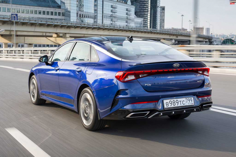 KIA K5 2021 в России: обзор нового поколения Оптимы переименованной в К5