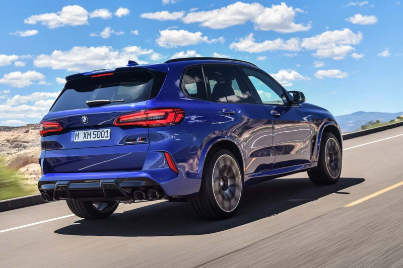 BMW X5 M 2021: заряженный вариант кроссовера