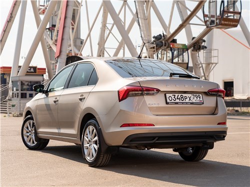 Skoda Rapid &ndash;для хозяйки и для семьи!