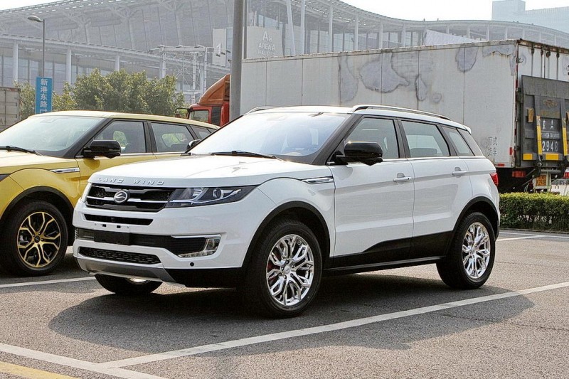 Китайский Landwind X7 скопировал дизайн Evoque
