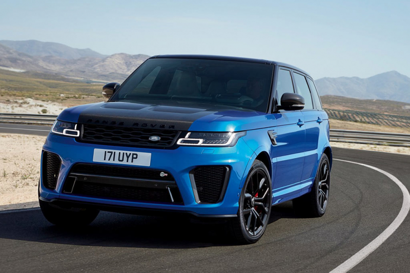 Представлен 575-сильный Range Rover Sport SVR