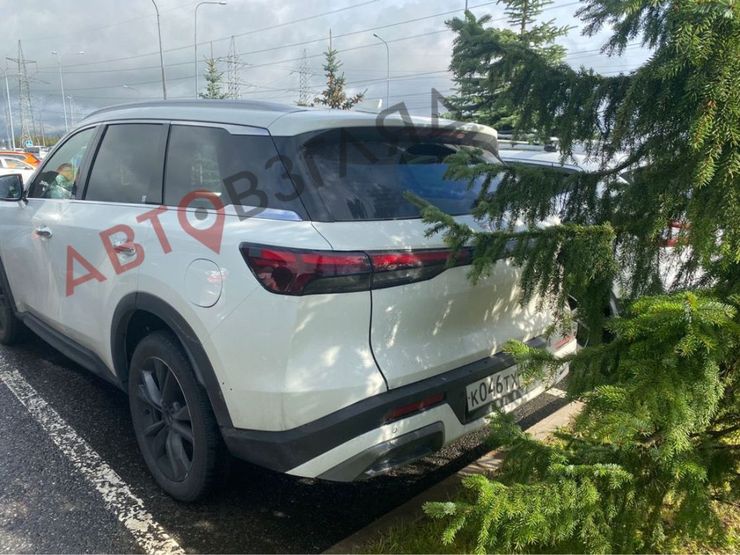 Новейший Infiniti QX60 приехал в Россию