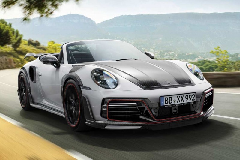 Кабриолет Porsche 911 Turbo получил модификацию GTstreet R от ателье TechArt