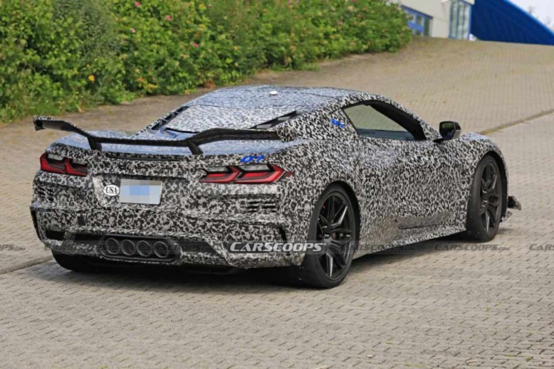 Американцы показали первое официальное фото Chevrolet Corvette Z06
