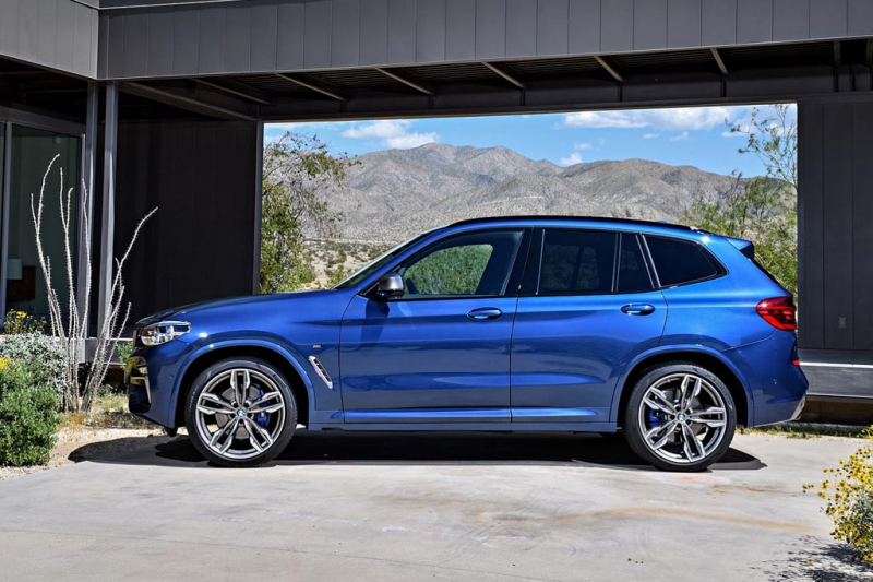 Подогретый кроссовер BMW X3 M40i в кузове G01