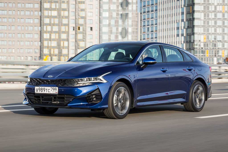KIA K5 2021 в России: обзор нового поколения Оптимы переименованной в К5