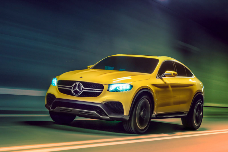 В Нью-Йорке презентовали Mercedes-Benz GLC Coupe