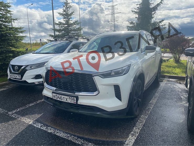 Новейший Infiniti QX60 приехал в Россию