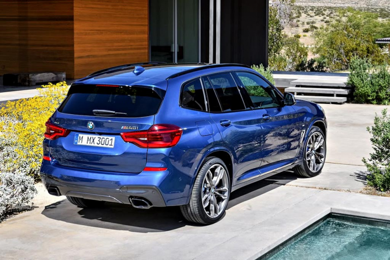 Подогретый кроссовер BMW X3 M40i в кузове G01