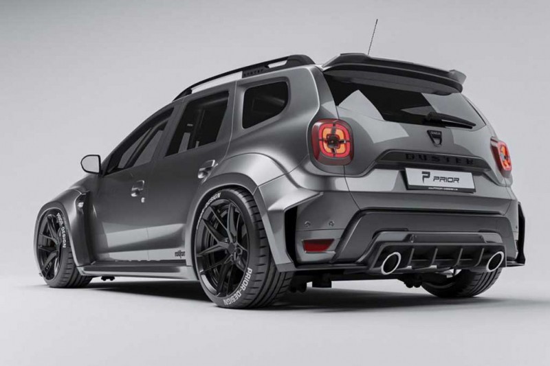 Кроссовер Duster II получил широкий обвес в стиле DTM за 250 000 рублей