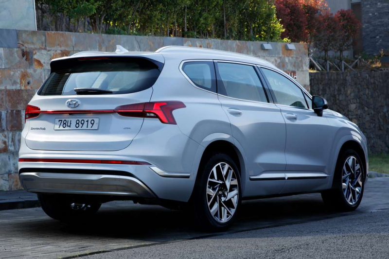 Hyundai Santa Fe 2021 года: плановый рестайлинг и переезд на новую платформу