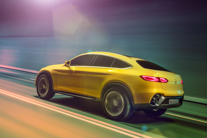 В Нью-Йорке презентовали Mercedes-Benz GLC Coupe