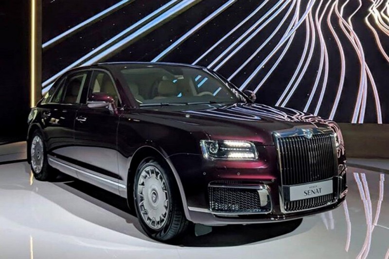 Aurus Senat S600: представительский седан за ₽18 млн.