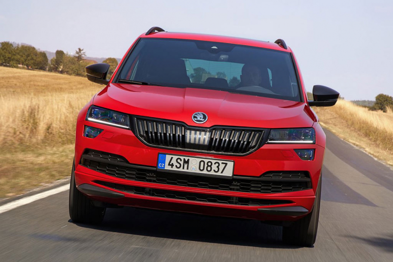 Skoda Karoq Sportline: версия со спортивным декором
