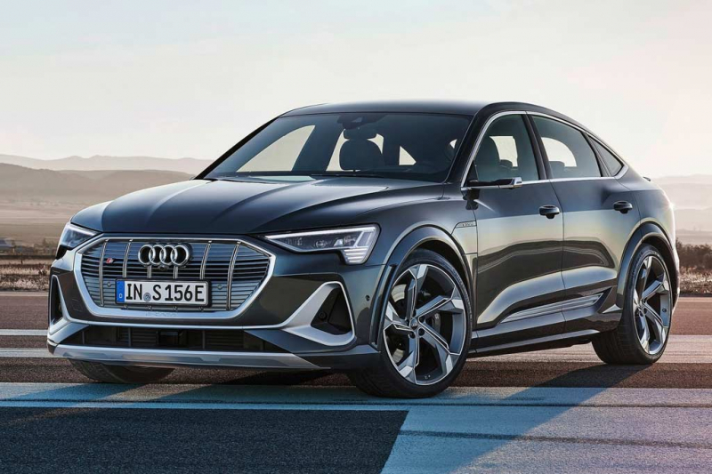 Audi e-tron S: серийный электрокар с тремя электромоторами