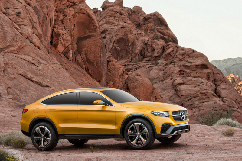 В Нью-Йорке презентовали Mercedes-Benz GLC Coupe