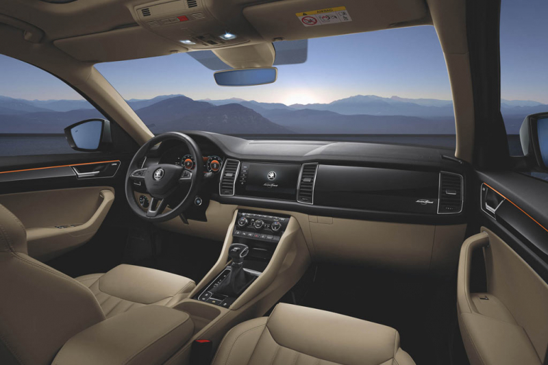 Skoda Kodiaq получил топовое исполнение Laurin & Klement